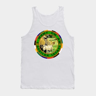 I Went On An African Safari Rhino mother and calf Tank Top